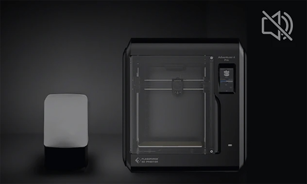 Flashforge Adventurer 4 Pro 3D Printer, 30-Point Auto Leveling, Max 300mm/s Print Speed, Built-in Camera, HEPA 13 Air Filter, PEI Build Plate, 220*200*250mm