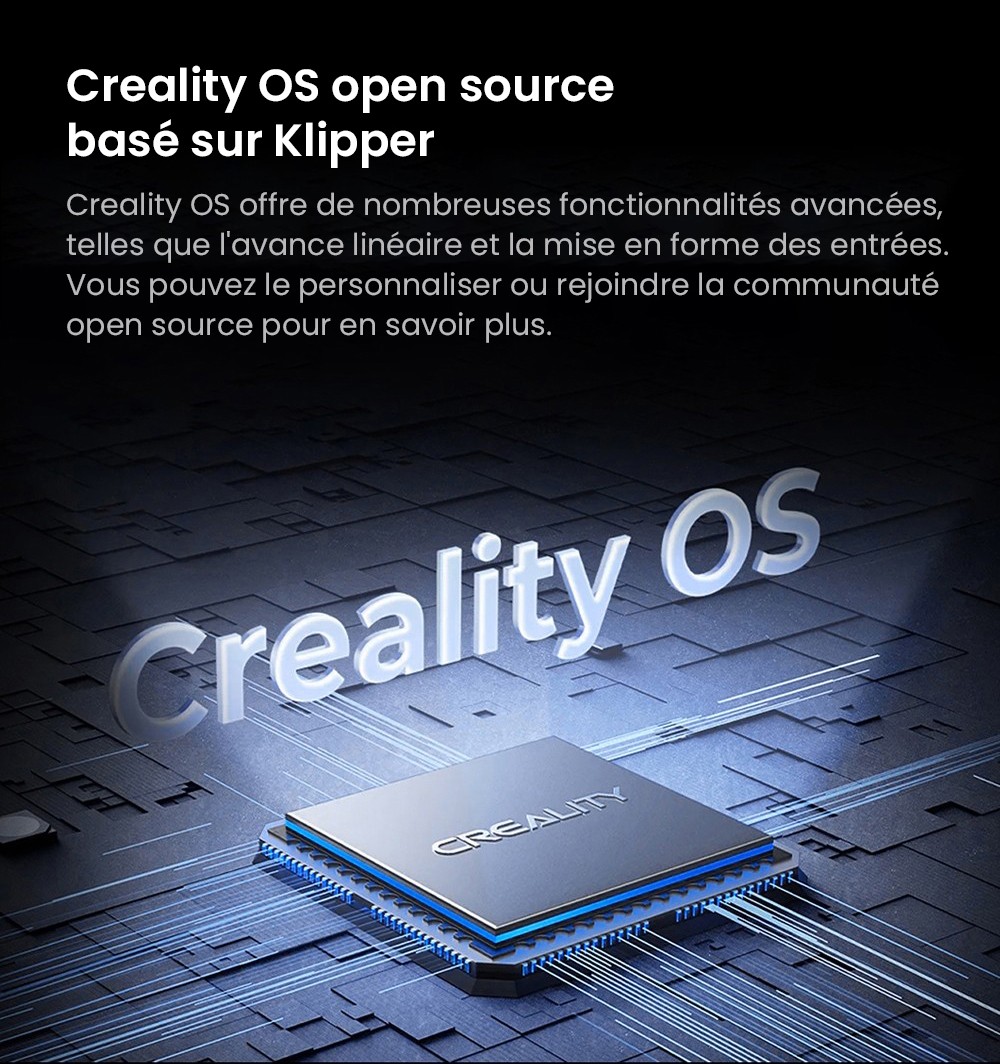 Imprimante 3D Creality K1C, vitesse maximale de 600 mm/s, caméra AI, buse à changement rapide, extrudeuse entièrement en métal, imprime en fibre de carbone, filtre à air et mode silencieux