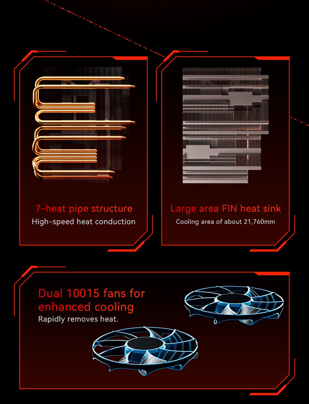 AOOSTAR GODX Gaming Mini PC with Discrete GPU, AMD Ryzen 9 6900HX CPU 8 Core 4.9GHz, AMD Radeon RX 6600LE GPU 8GB 128bit, 64GB RAM 2TB SSD, WiFi6, 2*2.5G LAN, 5*USB3.2, 1*USB4, 1*Type-C, 1*DP, 1*HDMI, 2*Headphone Jack, 2*Microphone Port - EU Plug