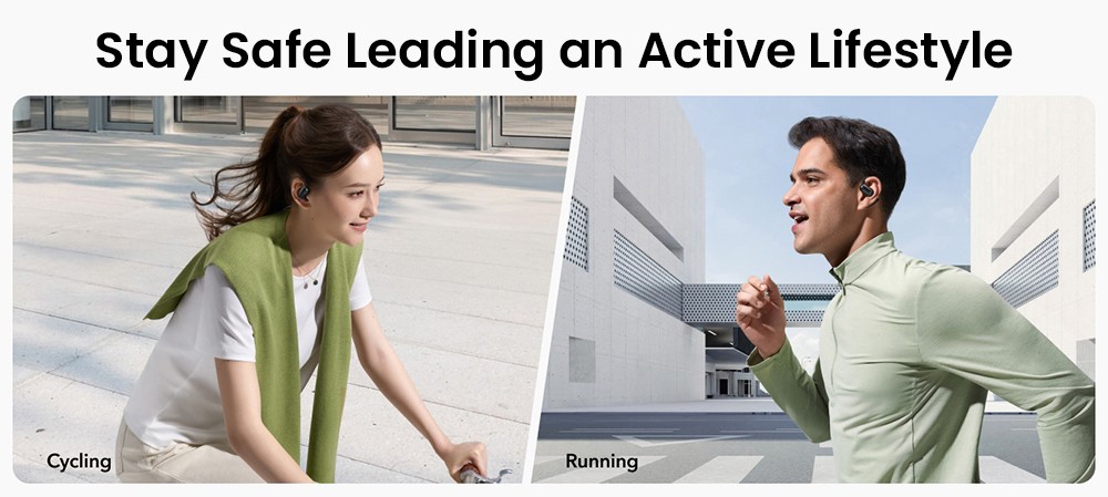 Anker Soundcore AeroFit 2 Open-ear Wireless Earbuds, Adjustable Ear Hooks, Bluetooth 5.4, Hi-Res Wireless Audio - White