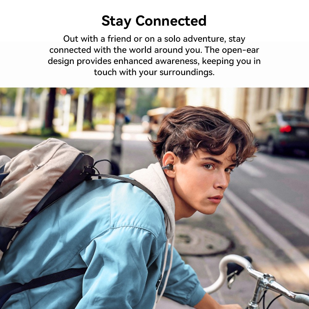 Anker Soundcore C30i Open-ear Clip-on Earbuds, Bluetooth 5.3, IPX4 Water-Resistant, Up to 30 Hours Playtime - Black