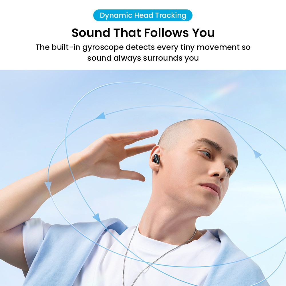 Anker Soundcore Liberty 4 True Wireless ANC Earbuds, Hi-Res Wireless Audio, Spatial Audio with Dual Modes, Heart Rate Sensor - White