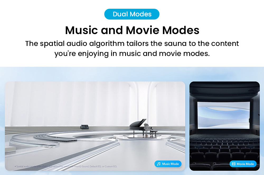 Anker Soundcore Liberty 4 True Wireless ANC Earbuds, Hi-Res Wireless Audio, Spatial Audio with Dual Modes, Heart Rate Sensor - White