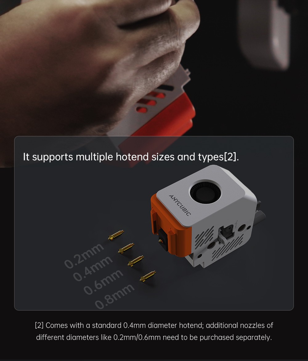 Anycubic Kobra S1 3D Drucker, geschlossene CoreXY-Konstruktion, 600 mm/s ultraschneller Druck, unterstützt Mehrfarbendruck mit ACE Pro, 320 °C Hotend, 44 dB ultraleise, 250*250*250 mm