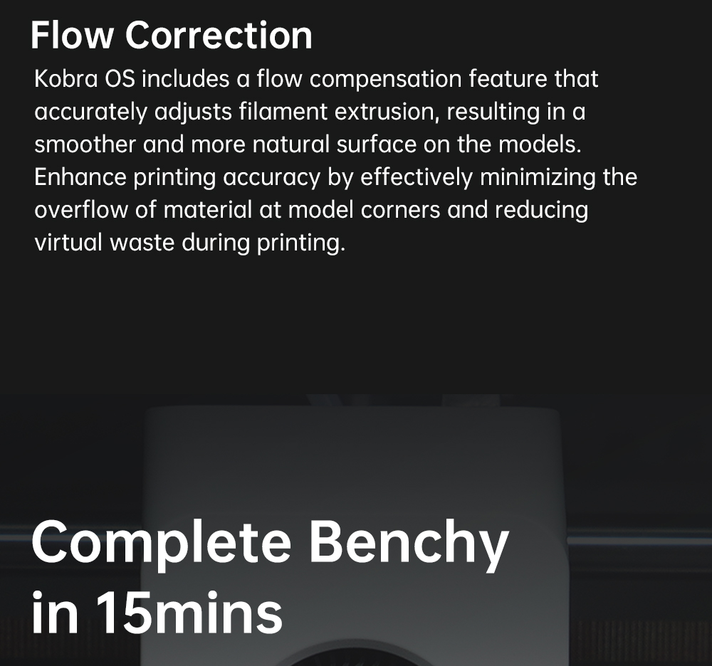 Anycubic Kobra S1 3D Drucker, geschlossene CoreXY-Konstruktion, 600 mm/s ultraschneller Druck, unterstützt Mehrfarbendruck mit ACE Pro, 320 °C Hotend, 44 dB ultraleise, 250*250*250 mm