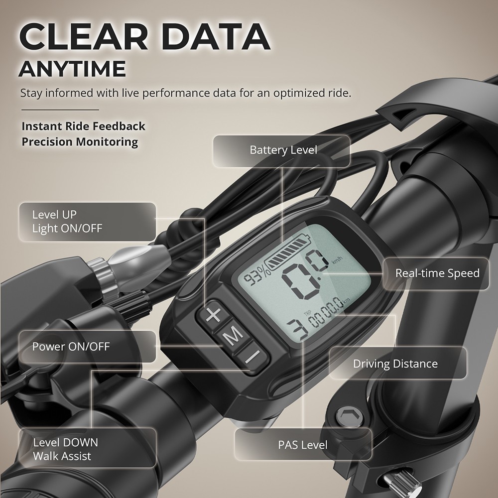 Fafrees F20+ Faltbares Elektrofahrrad, 250-W-Motor, 36-V-20-Ah-Akku, 20 x 3,0-Zoll-Reifen, 25 km/h Höchstgeschwindigkeit, 90 km maximale Reichweite, Scheibenbremsen, Vorderradfederung, Shimano 7-Gang-Schaltung – Schwarz
