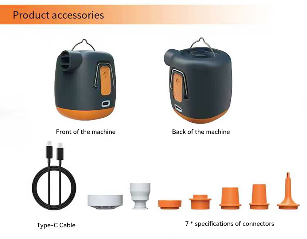 H3 Outdoor Wireless High-speed Inflation & Deflation Integrated Air Pump