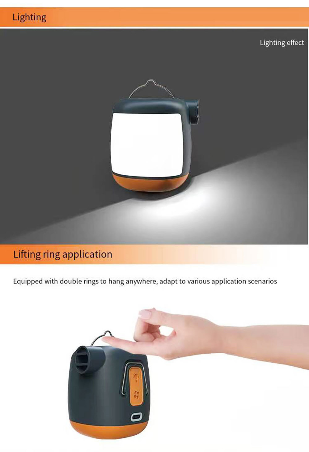 H3 Outdoor Wireless High-speed Inflation & Deflation Integrated Air Pump