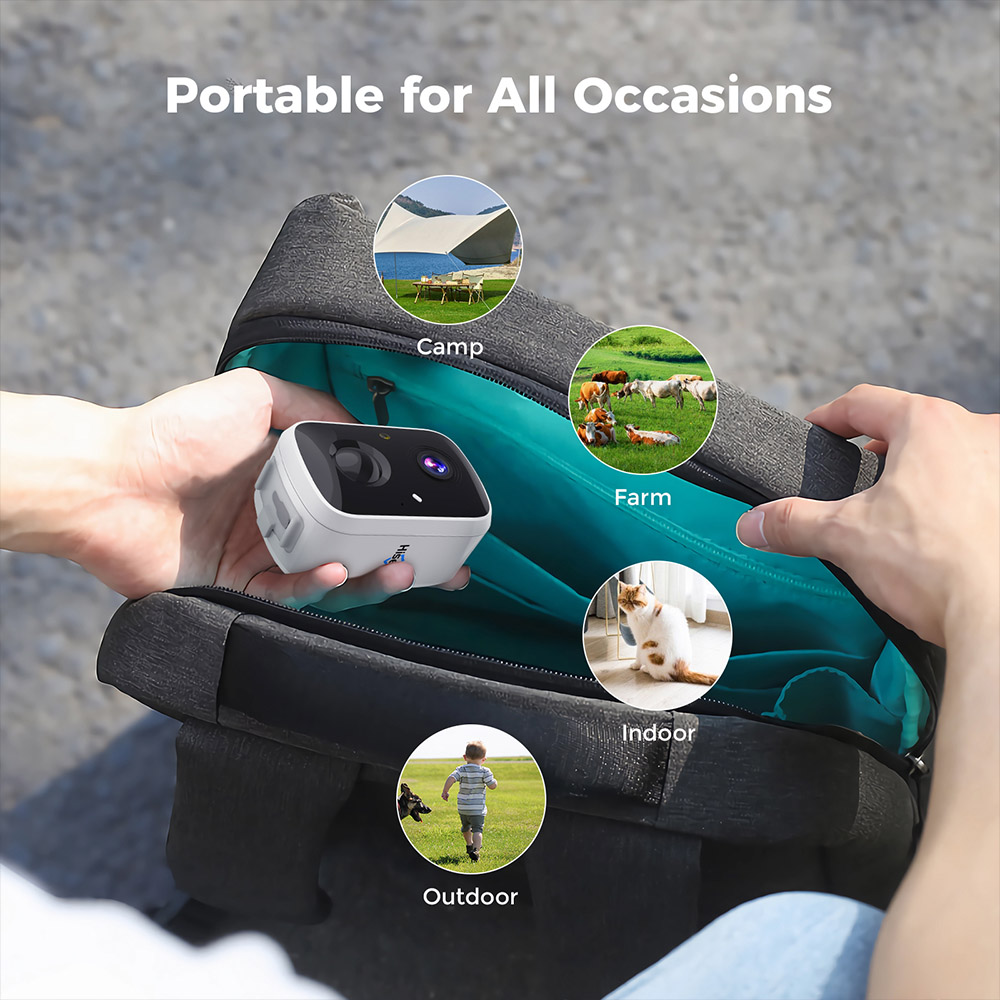 Hiseeu C90 WiFi Security Camera with Solar Panel, 4MP HD Video, Full Color Night Vision, Human Detection, SD/Cloud Storage, IP66 Waterproof, Alexa Compatible