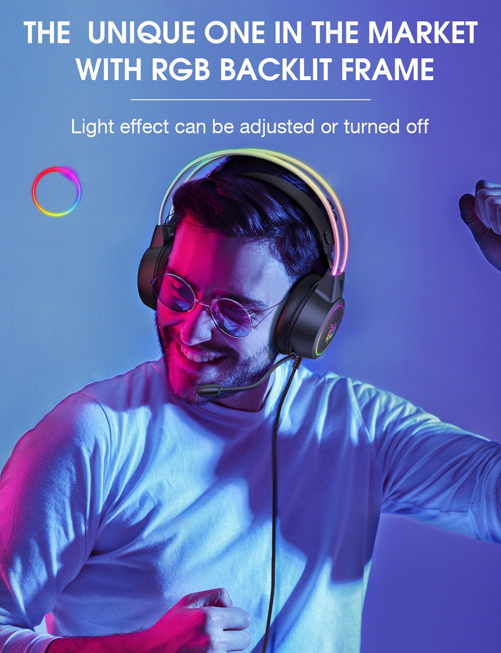 ONIKUMA X15 Pro Wired Gaming Headphones - Black