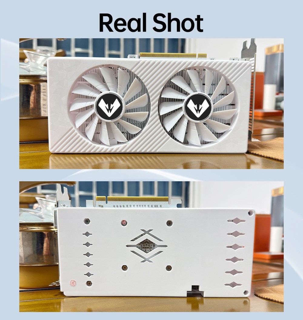 SOYO AMD Radeon RX580 Graphics Card, 8GB GDDR5 RAM, 256bit, HDMI+DP+DVI Video Output, Dual-fan Cooling, Video Card for PC Gaming