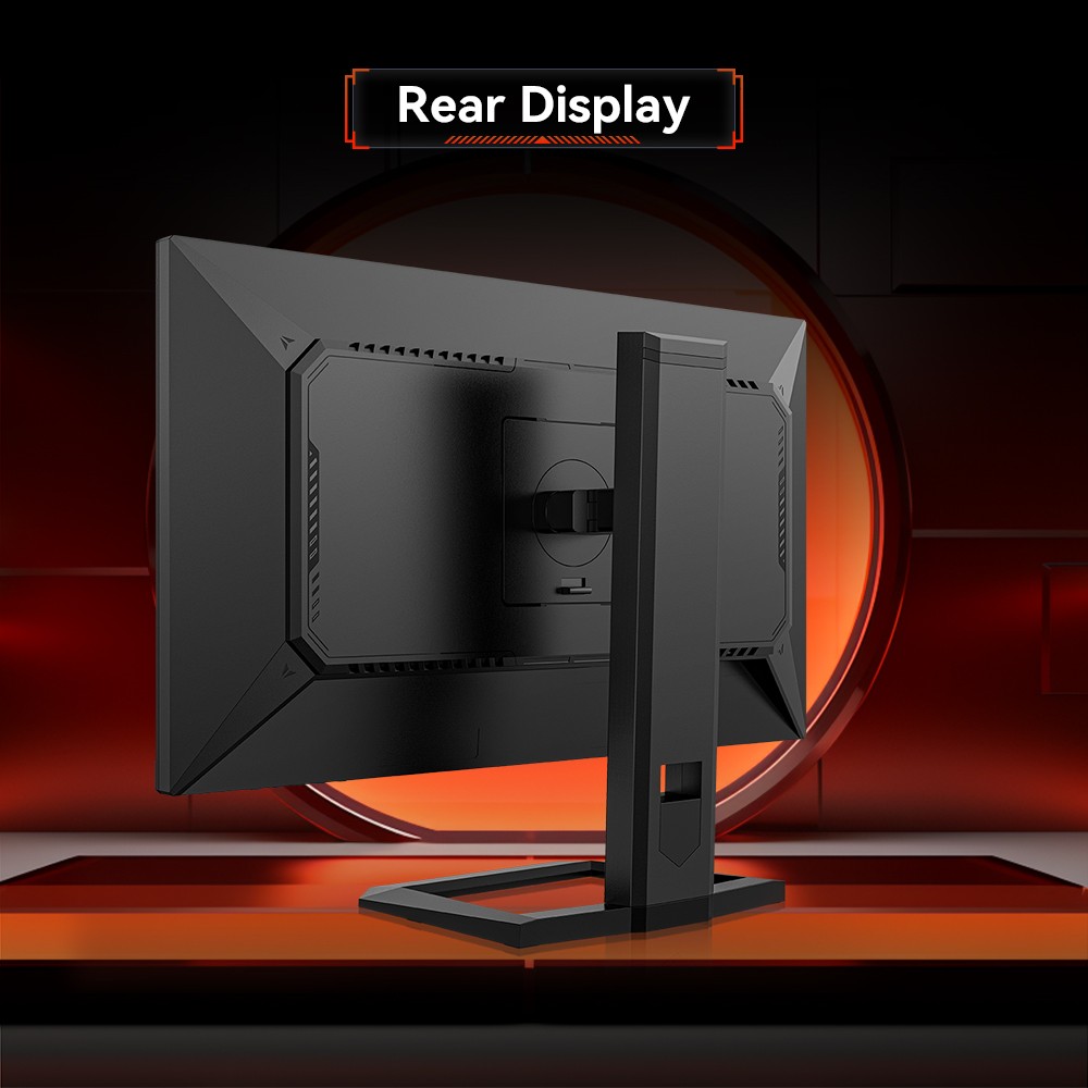 TITAN ARMY P2510S PLUS 24.5 inch Gaming Monitor, 2560*1440 16:9 Fast IPS Screen, 240Hz Refresh Rate, HDR50, 123% sRGB, Adaptive-Sync, Dynamic OD, Game+ Assist, 12 Scenario Modes, PIP & PBP Display, Low Blue Light, Height-adjustable Swivel Stand