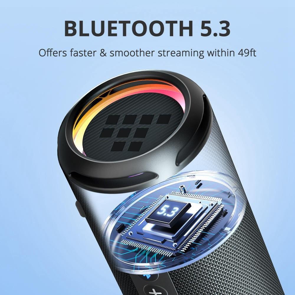 Refurbished Tronsmart T7 Lite 24W IPX7 Portable Bluetooth Speaker - Turquoise