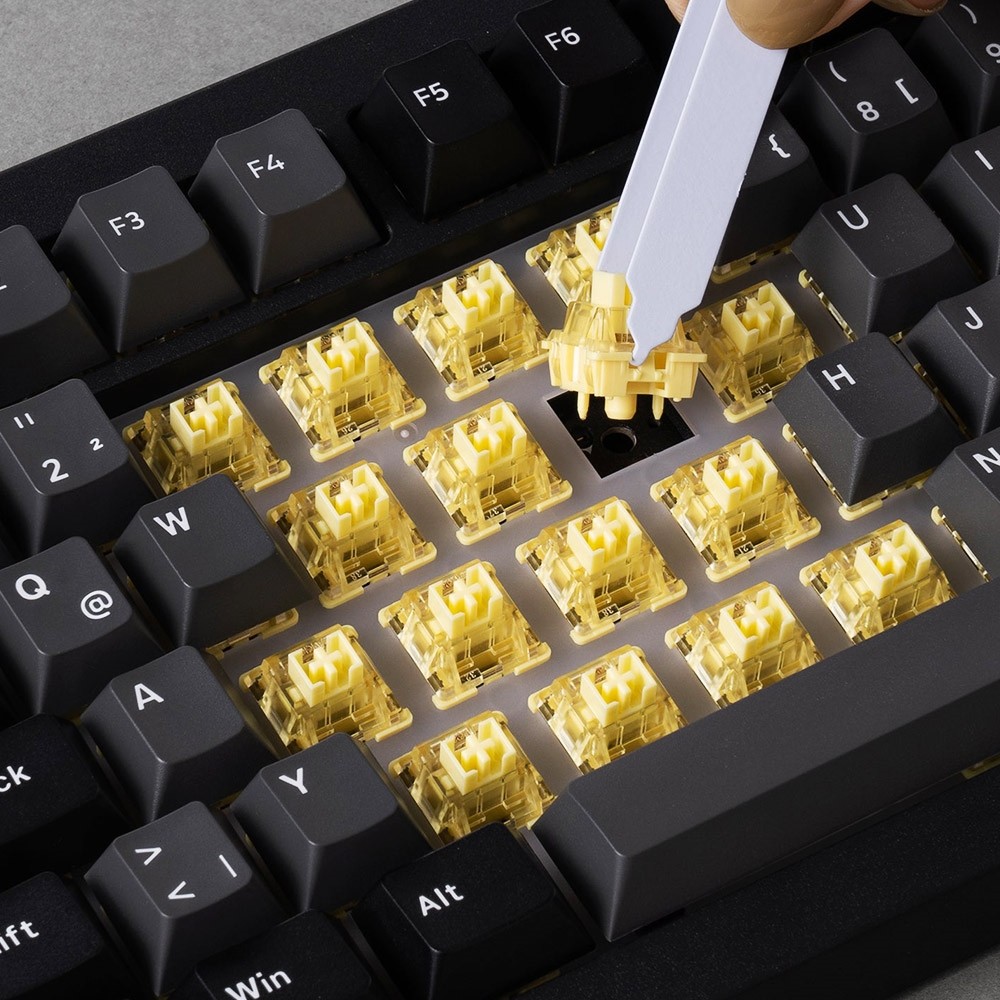 Akko Black & Silver 5075B Plus ISO Wireless Mechanical Keyboard