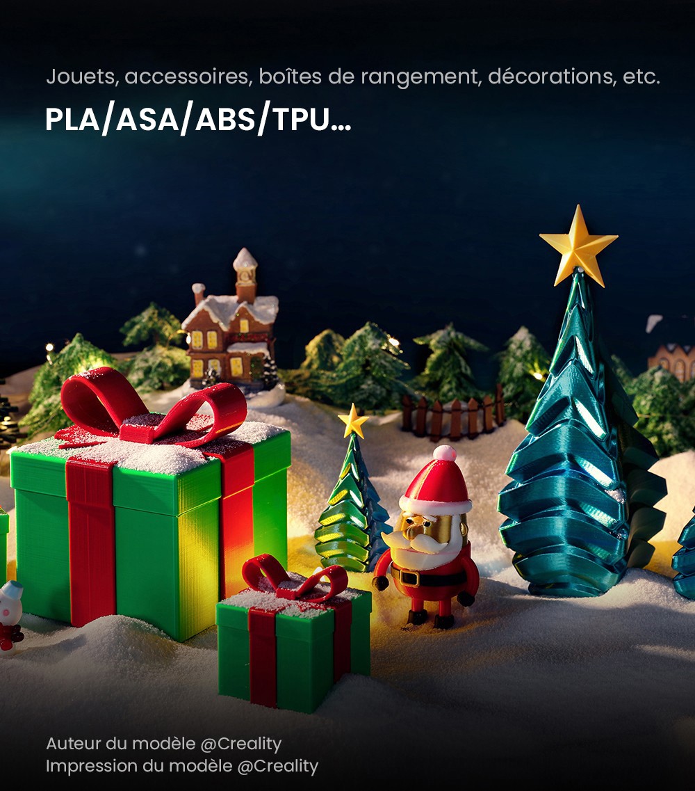 Imprimante 3D Creality K1C, vitesse maximale de 600 mm/s, caméra AI, buse à changement rapide, extrudeuse entièrement en métal, imprime en fibre de carbone, filtre à air et mode silencieux