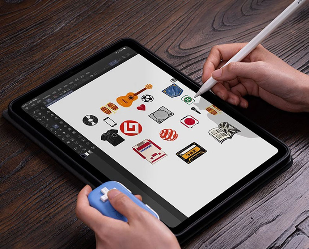 8BitDo Micro Bluetooth Gamepad - Blue