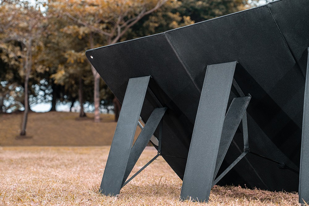 LANPWR 2400 Pro Balkon-Solarsystem 2040Wh + 1x OUKITEL PV400 Faltbares Solarpanel 400W