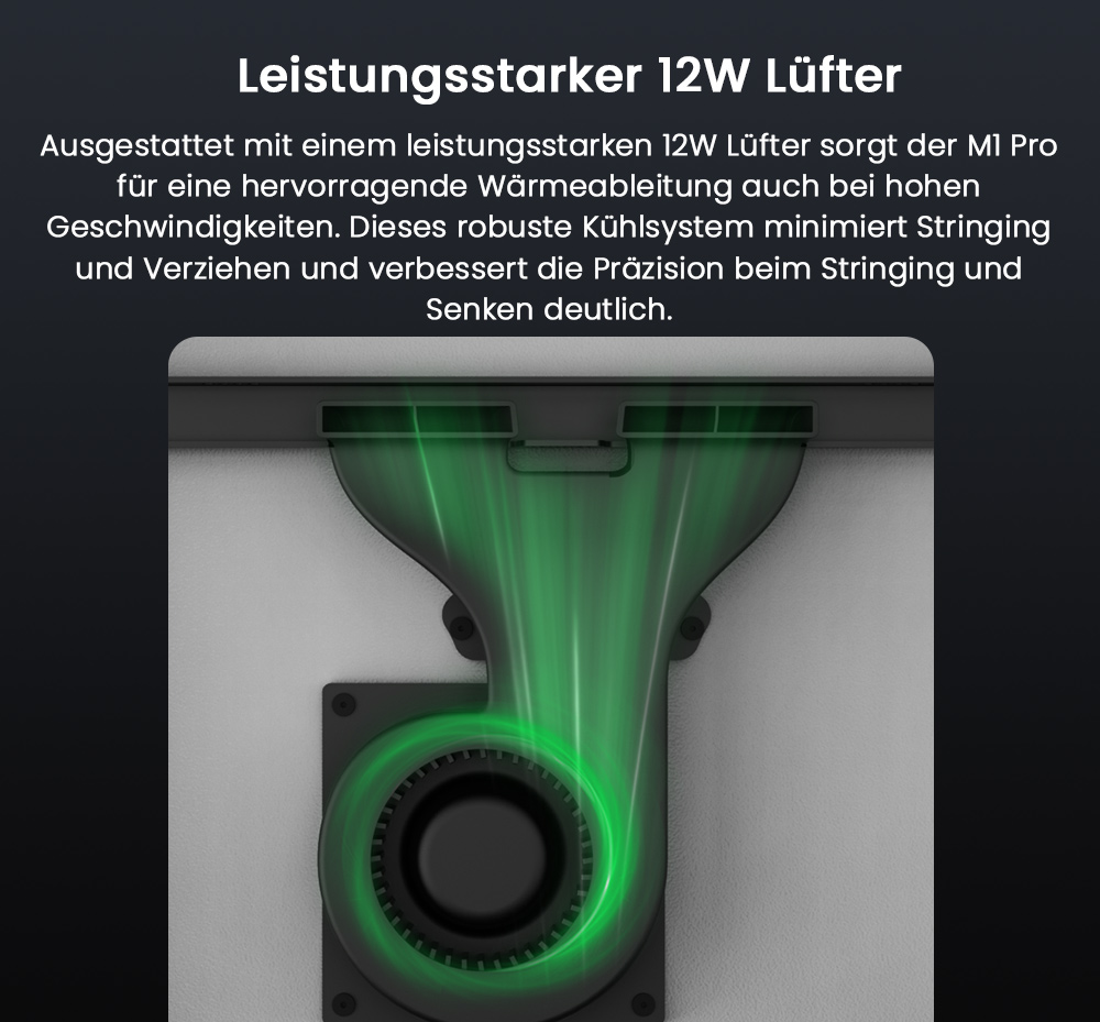 Artillery M1 Pro 3D Drucker, 600 mm/s Hochgeschwindigkeit, automatische Nivellierung, intelligente Temperatur-/Smart-Loop-Steuerung, monolithischer Aluminiumgussrahmen, WLAN, 260*260*260mm