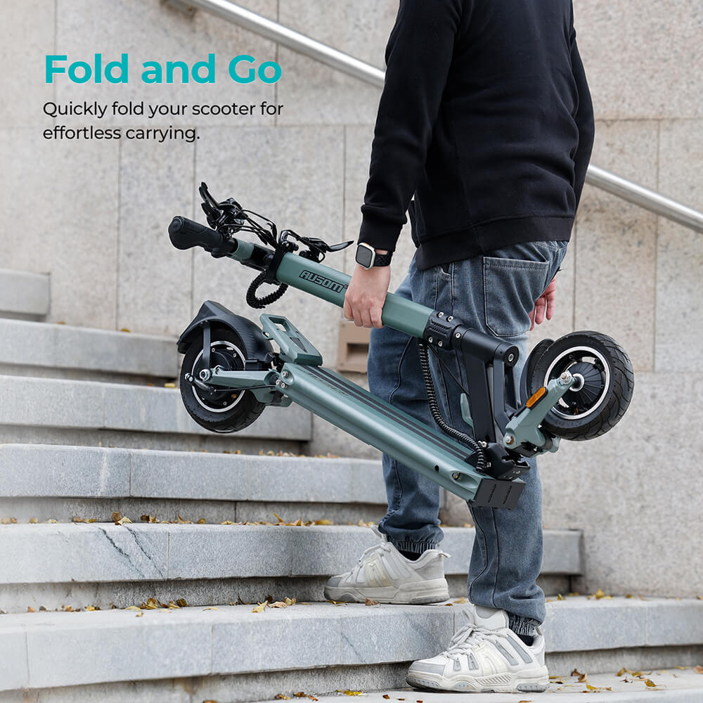Ausom GX1 Elektromos Roller 25km/h 500W Motor 48V 15.6Ah Akkumulátor 9