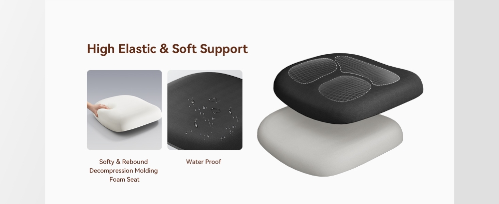 NEWTRAL MAGICH003 ergonomikus szék levehető munkaállomás asztallappal (továbbfejlesztett), automatikusan követő háttámla, adaptív alsó háttámla, állítható fejtámla ülésmélység, 3D kartámasz, 3 pozíció rögzítése