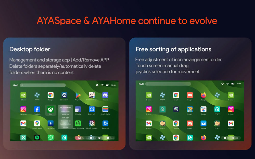 AYANEO Pocket EVO Android 13 Handheld Game Console, 7 inch 1080P OLED 165Hz Screen, Qualcomm Snapdragon G3x Gen 2 Gaming Platform, 16GB LPDDR5X RAM 1TB UFS 4.0 Storage, RGB Hall Joystick & Linear Hall Trigger, 8600mAh Battery - White