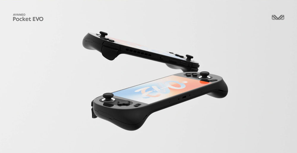 AYANEO Pocket EVO Android 13 Handheld Game Console, 7 inch 1080P OLED 165Hz Screen, Qualcomm Snapdragon G3x Gen 2 Gaming Platform, 8GB LPDDR5X RAM 128GB UFS 3.1 Storage, RGB Hall Joystick & Linear Hall Trigger, 8600mAh Battery - White