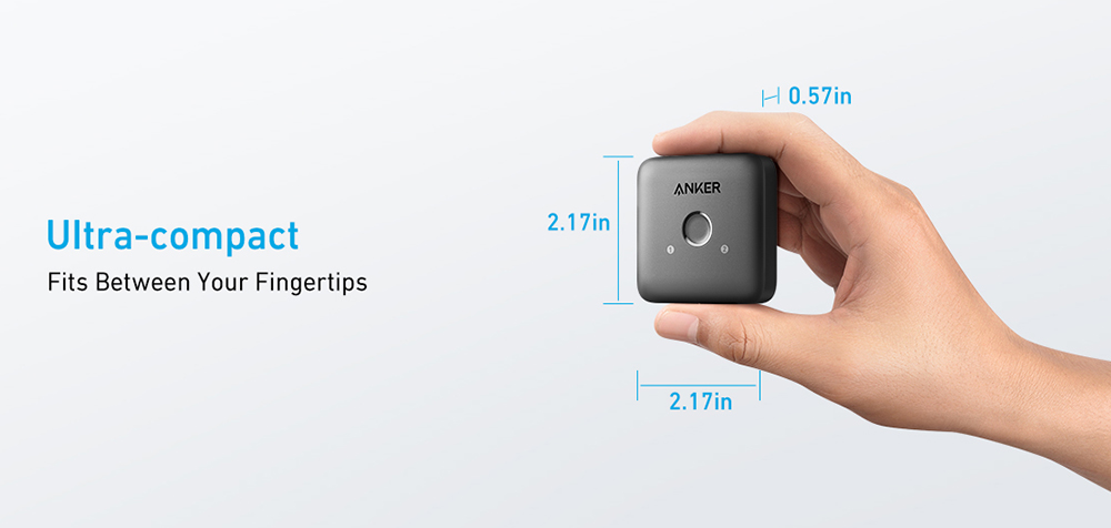 Anker 83H1 2-in-1-out 4K@60Hz HDMI Switcher, Supports HDR, 3D, Dolby, Compatible with Laptops, PC, Xbox Series, PS5 / PS4, Projector