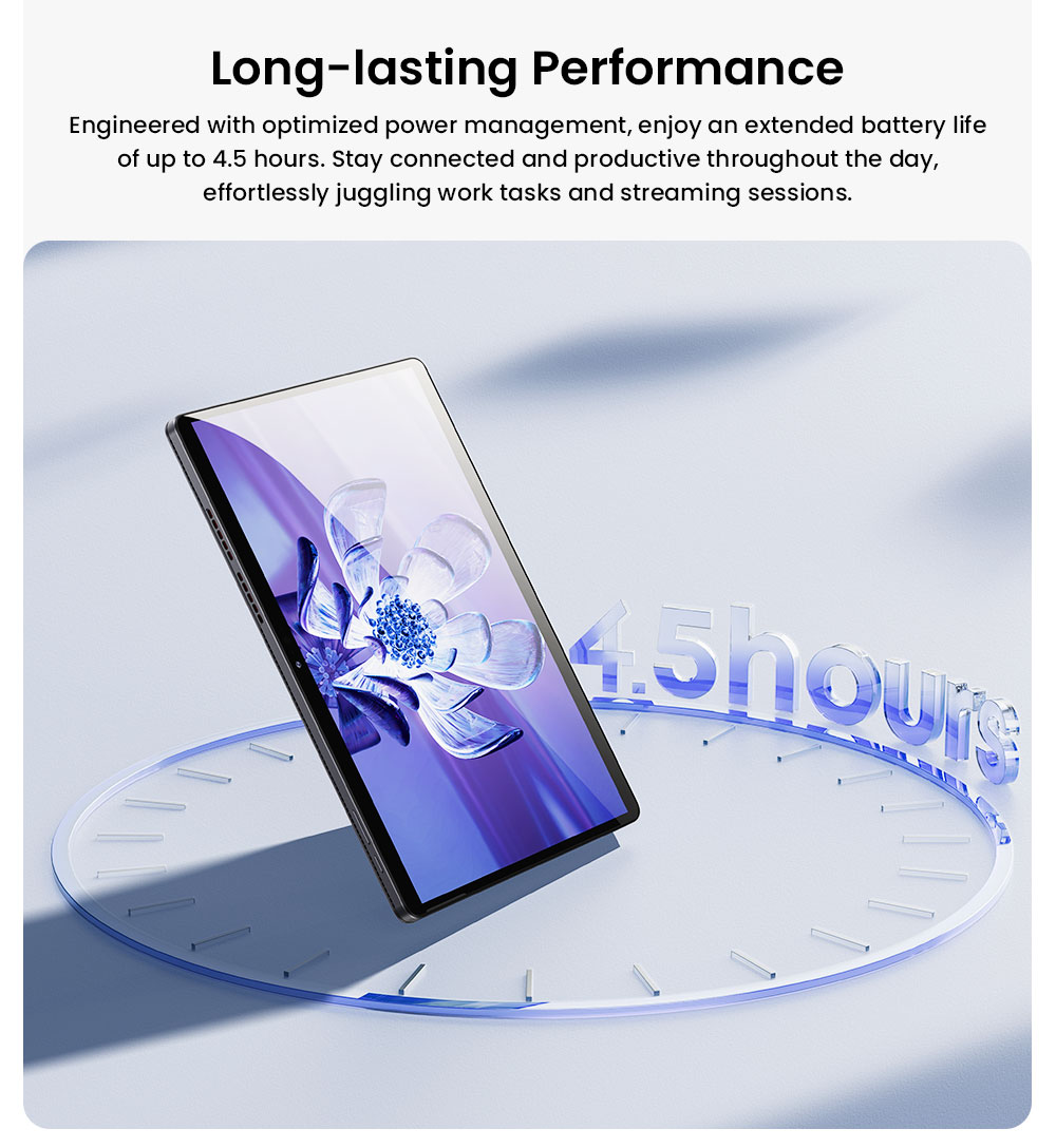 CHUWI Hi10 Max Laptop (without Keyboard), Intel N150 4 Cores Max 3.6GHz, 12.96 inch 2880*1920 IPS Touchscreen, 12GB LPDDR5 RAM 512 SSD, USB-C+Micro HDMI 4K Dual Screen Display, WiFi6, 8MP+5MP Camera, 2*Full-featured Type-C, 1*USB3.2, 1*Audio Jack