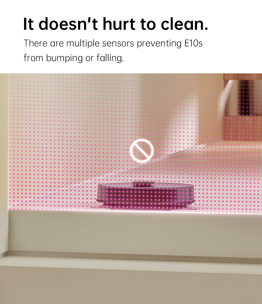 Eureka E10s Robot Vacuum and Mop with Self-Emptying Station, 4000Pa Suction, Up to 180min Runtime, LiDAR Navigation, App Control, for Pet Hair, Carpet & Floor