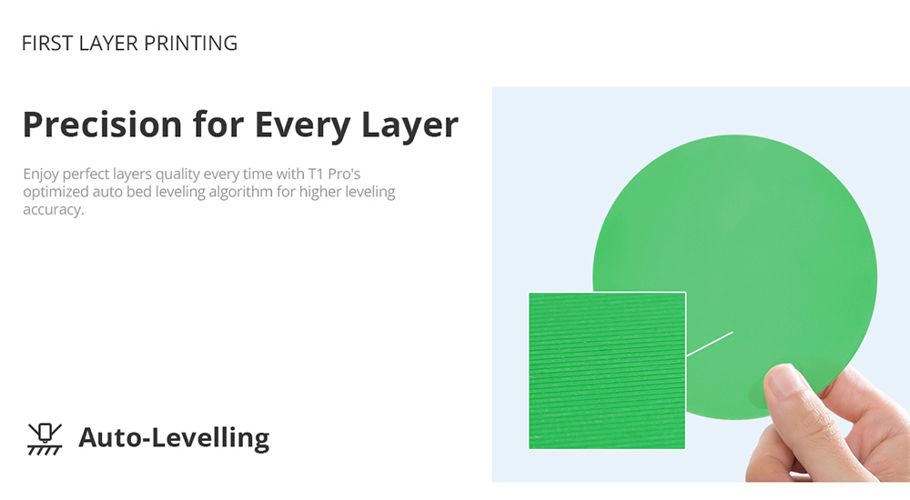 FLSUN T1 Pro 1000 mm/s ultragyors Delta 3D nyomtató, 260 * 260 * 330 mm, CPAP nagynyomású turbóventilátor, alumínium-érzékelés, automatikus szintezés, kétsebességes közvetlen hajtású extruder, 300 ℃ magas hőmérsékletű Hotend