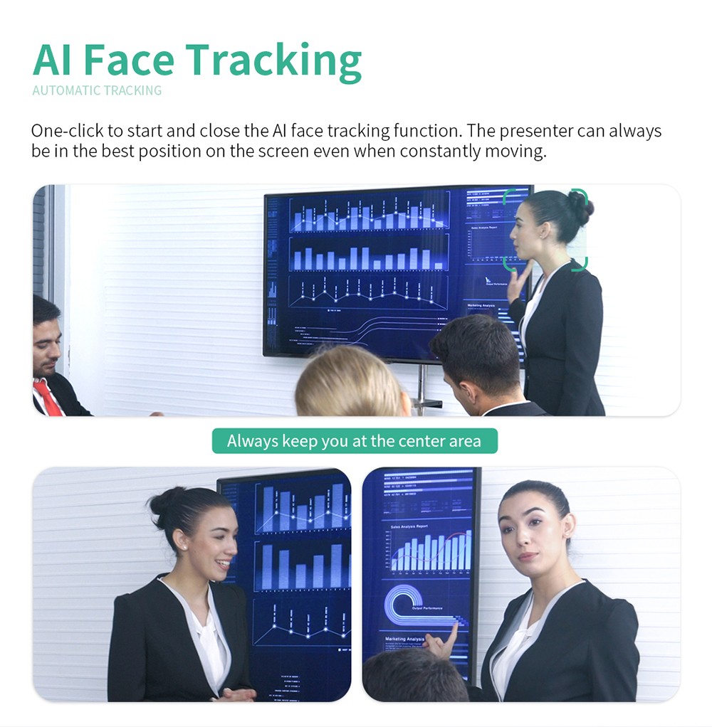 GUCEE G07-4K10X Plus Conference Webcam, 4K Ultra HD, 10x Optical Zoom, Auto Focus, HDR & 3D Noise Reduction