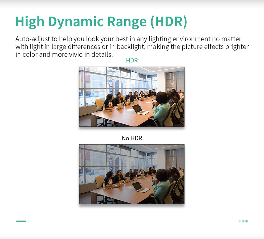 GUCEE G07-4K3X Plus Conference Webcam, 4K Ultra HD, 3x Optical Zoom, Auto Focus, HDR & 3D Noise Reduction