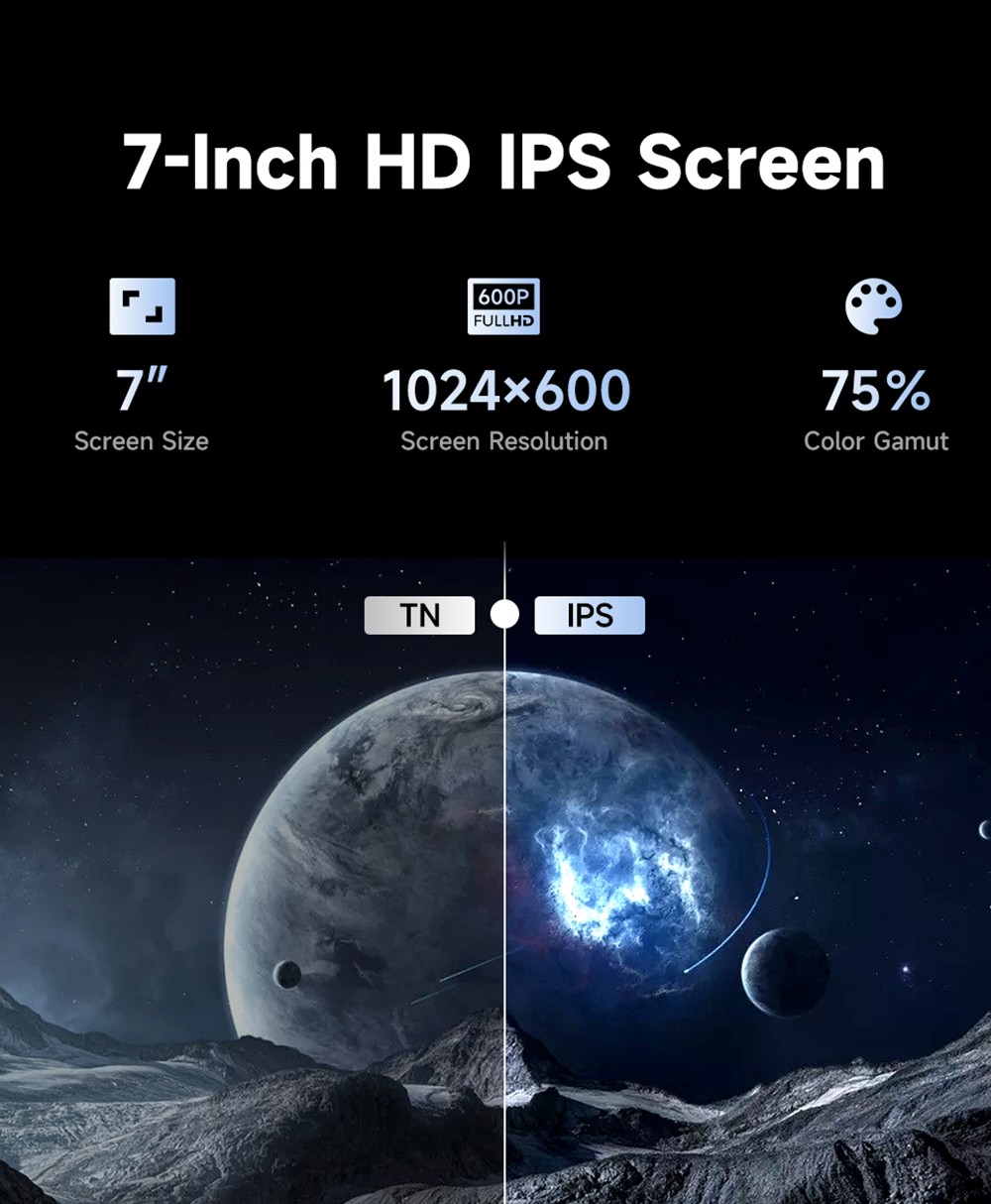 LF7133 7inch HD Screen Car Stereo, Compatible with Apple CarPlay and Android Auto, Backup Camera, Portable Car Radio MP5 Player with Mirror Link/ Bluetooth/ TF Card/ USB/ AV in FM Signal Transmission