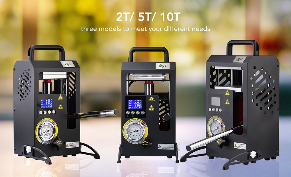 LTQ VAPOR KP-2 Heat Press Machine, 2-ton Dual Heating Plate with Temperature Control