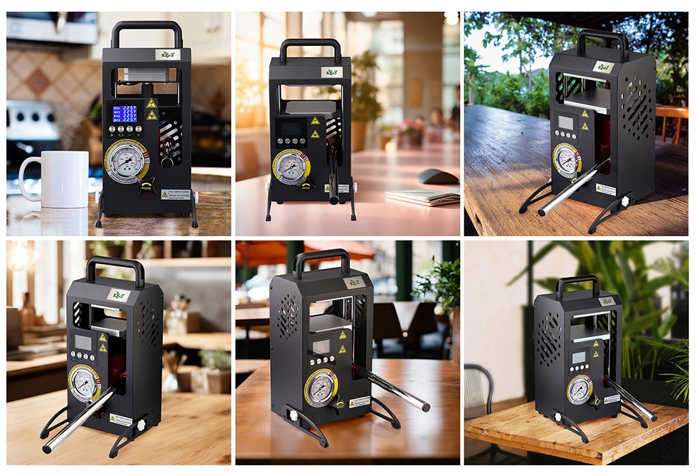 LTQ VAPOR KP-2 Heat Press Machine, 2-ton Dual Heating Plate with Temperature Control