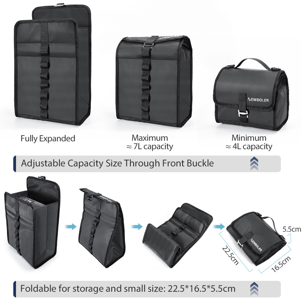 NEWBOLER BAG839 7L Scooter & Bike Bag