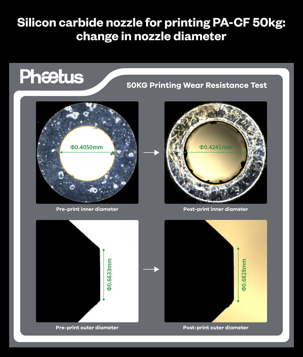 Phaetus Conch Hotend Plus for Bambu Lab X1/P1, 0.6mm