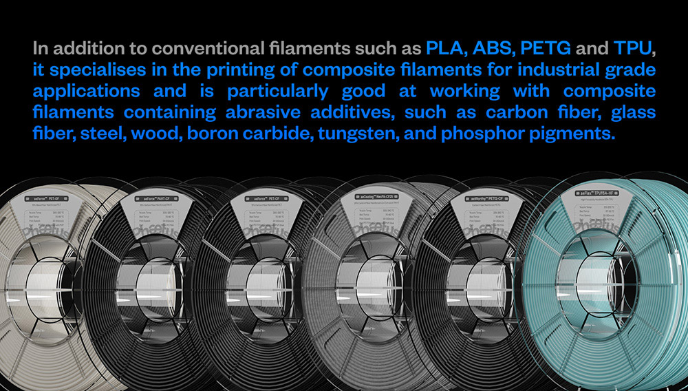 Phaetus Conch Hotend Plus for Bambu Lab X1/P1, 0.6mm