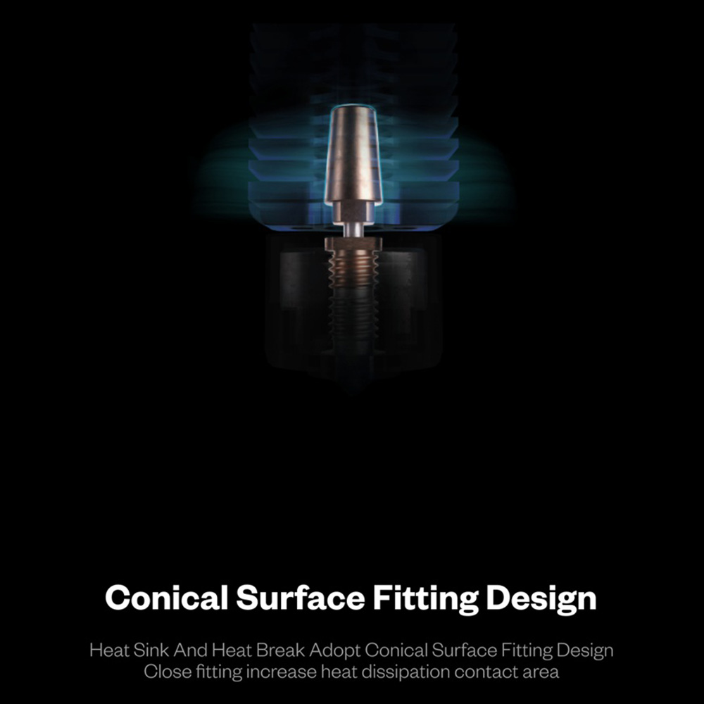 Phaetus Dragonfly BMS Hotend for Creality Ender CR Series, Black