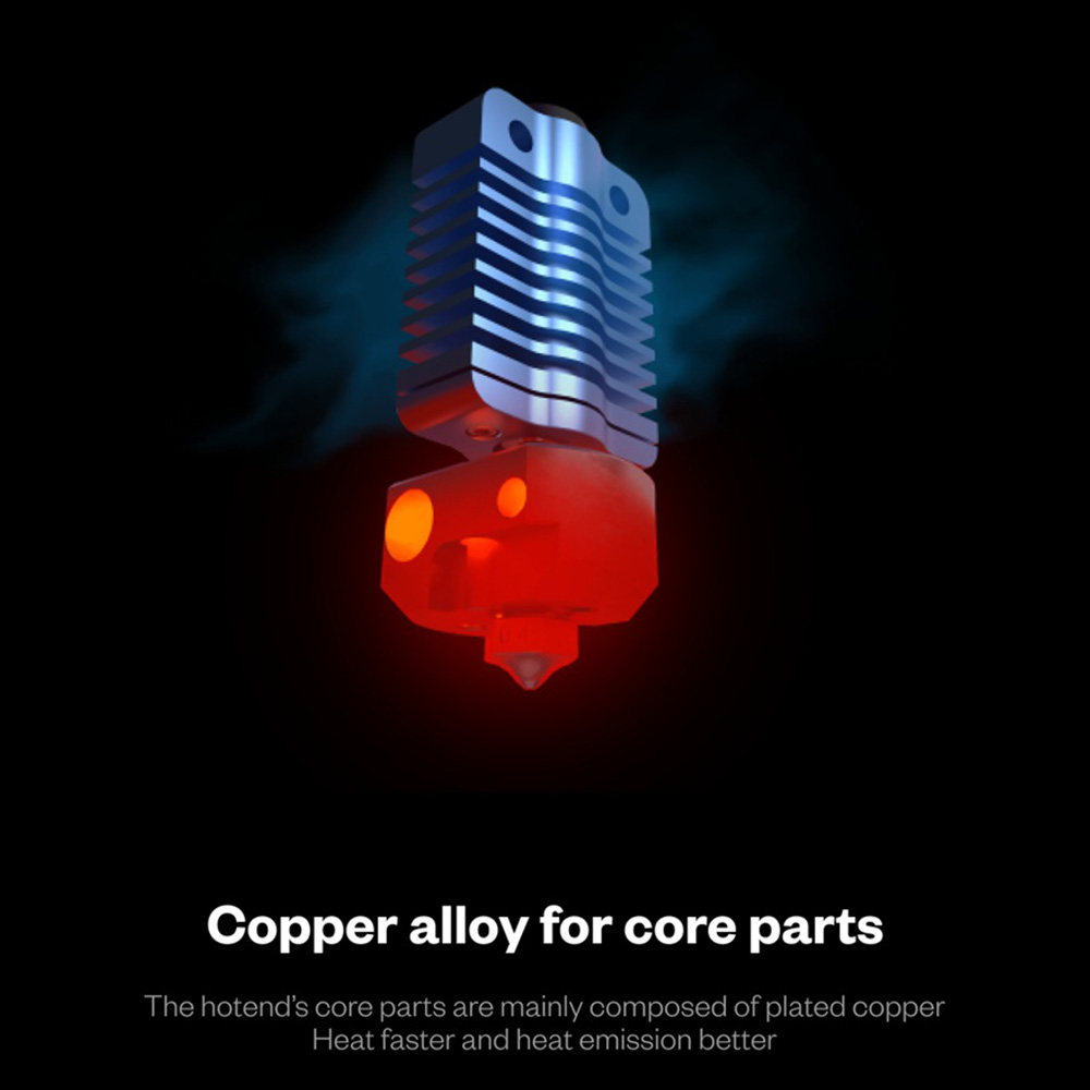Phaetus Dragonfly BMS Hotend for Creality Ender CR Series, Blue