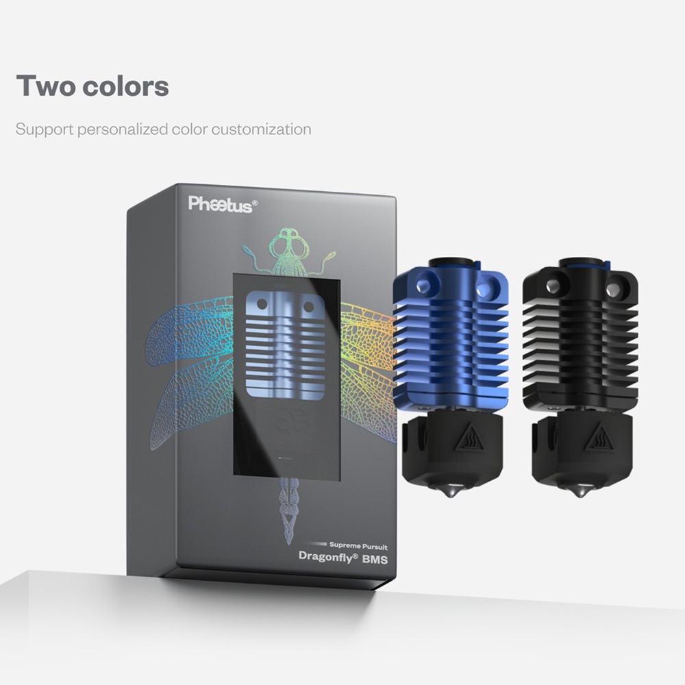 Phaetus Dragonfly BMS Hotend for Creality Ender CR Series, Blue