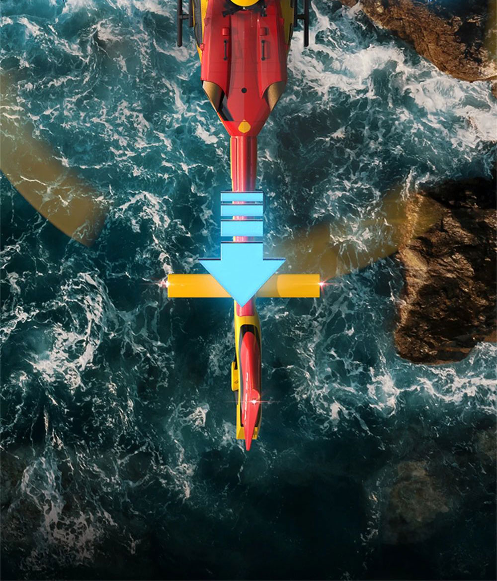 RC ERA C190 H145 150 Size Gyro Stabilized RC Helicopter - Red