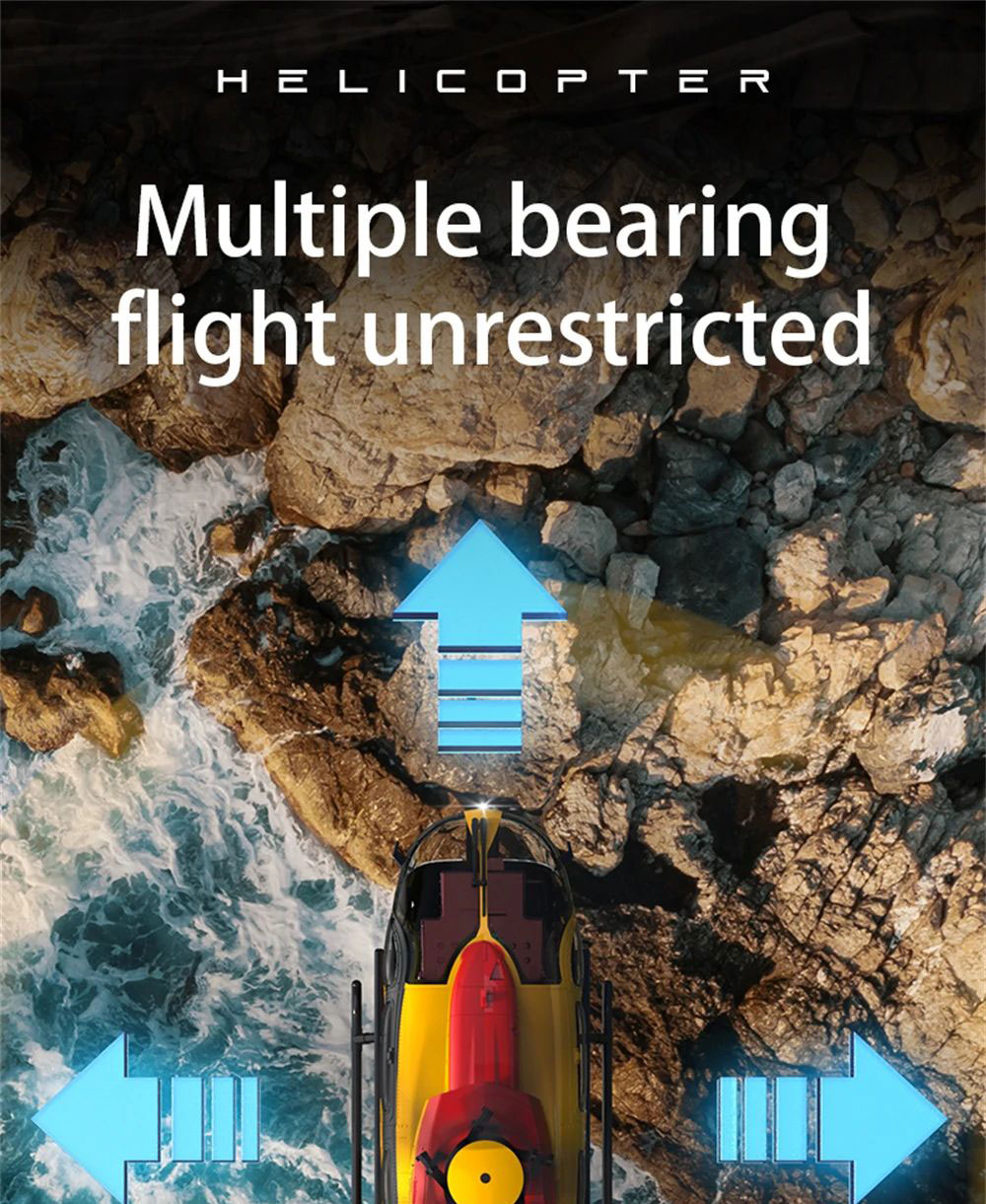 RC ERA C190 H145 150 Size Gyro Stabilized RC Helicopter - Red