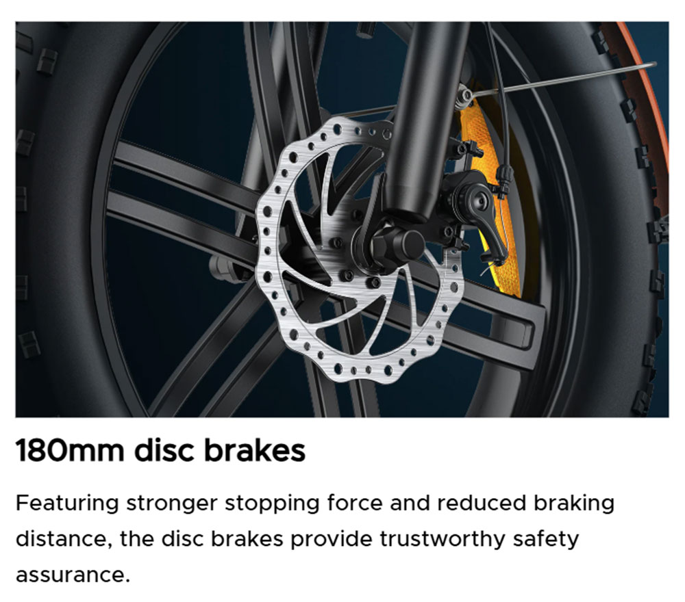 ENGWE EP-2 Boost Folding Electric Bike, 250W Motor, 48V 13Ah Battery, 20*4.0 inch Fat Tires, 25km/h Max Speed, 120km Range, Front & Rear Mechanical Disc Brake, Torque Sensor, Front Suspension, Shimano 7-speed - Grey