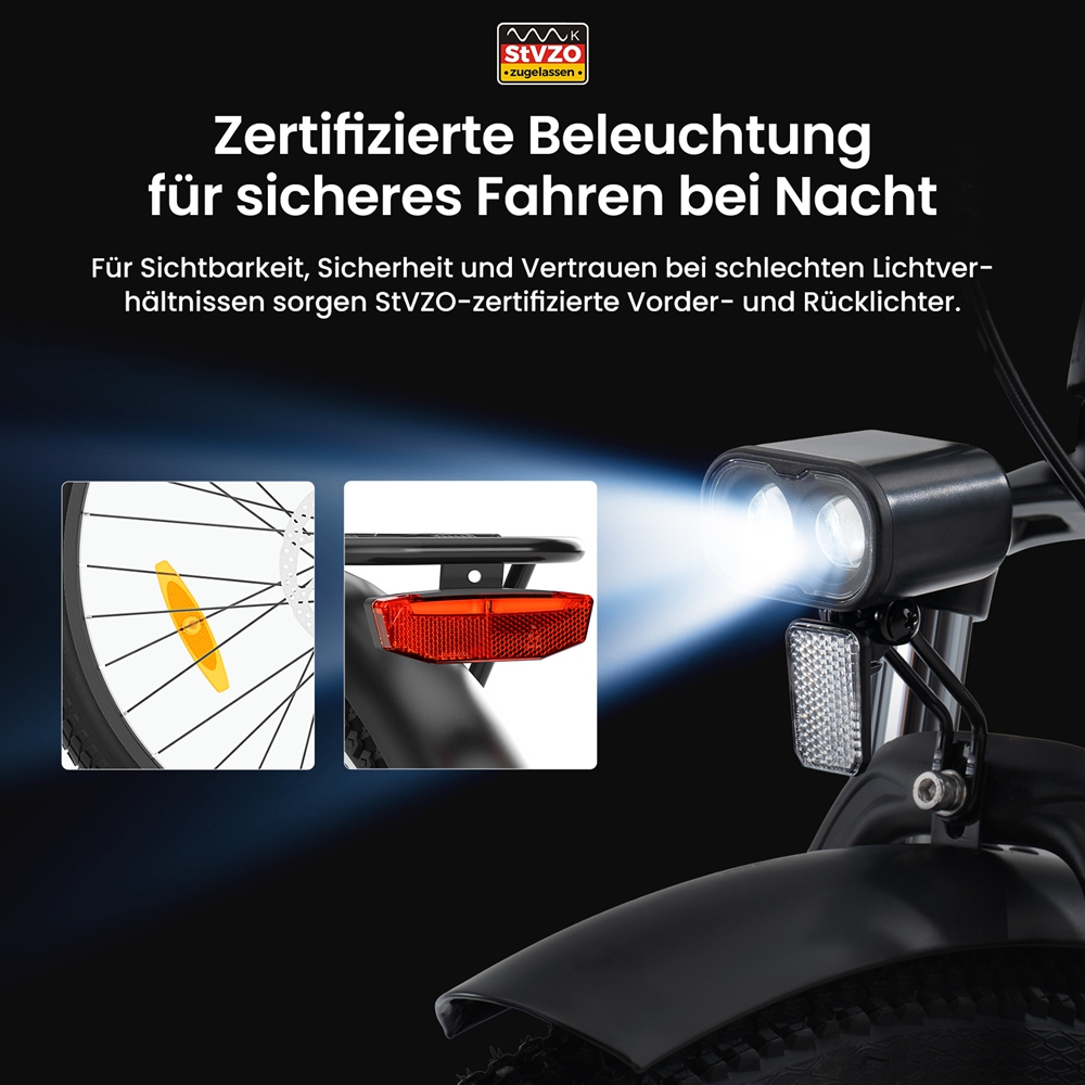 Touroll MA2 Elektrofahrrad, 250-W-Mittelmotor, 36-V-13-Ah-Akku, 27,5-Zoll-Reifen, 25 km/h Höchstgeschwindigkeit, 100 km maximale Reichweite, hydraulische Scheibenbremse, Federgabel mit Verriegelung, Shimano 7-Gang-Schaltung – Braun