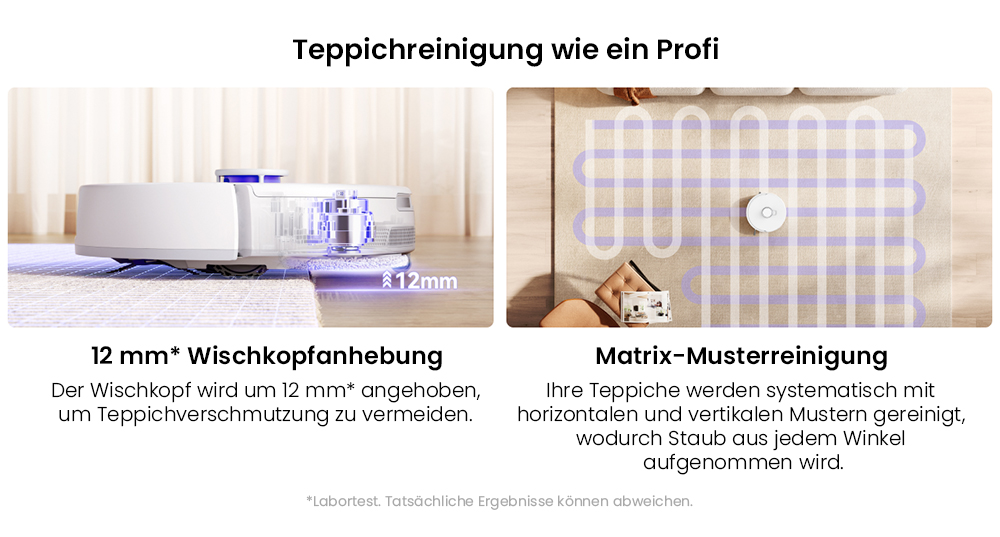 NARWAL Freo Z10 Saug- und Wischroboter, verwicklungsfrei, 15.000 Pa Saugleistung, passt sich schwer erreichbaren Stellen an, selbstentleerend, Wischmopp-Waschen und -Trocknen, Hindernisvermeidung, für Tierhaare und Hartböden, weiß