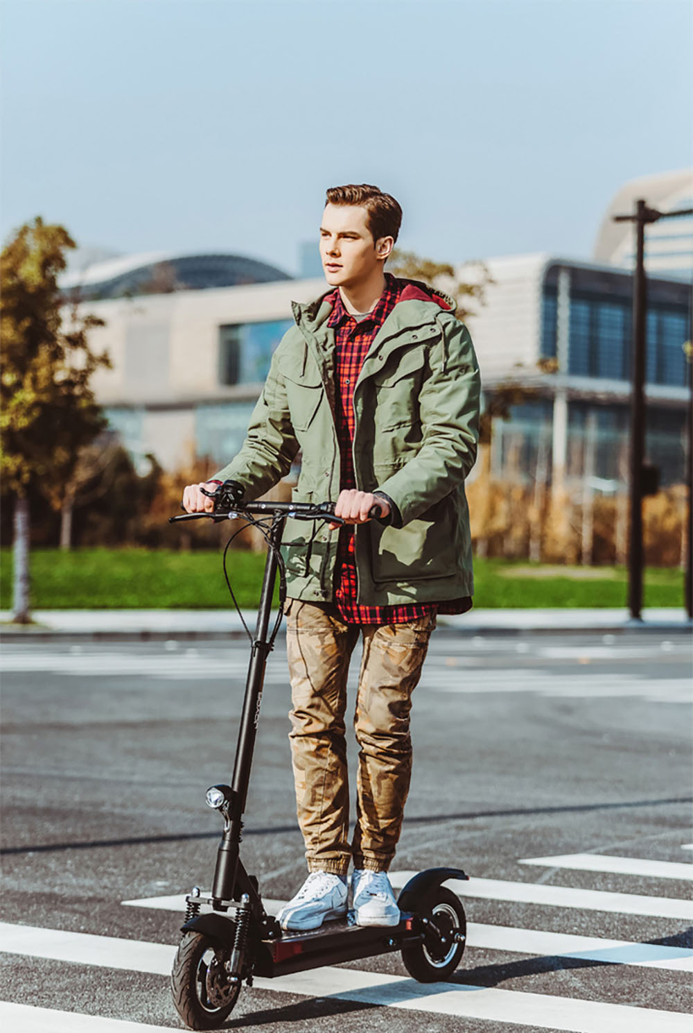 JOYOR Y6-S Electric Scooter 18Ah Battery 500W Motor Up to 60KM Range 10 Inch Wheel 40Km/h Max Speed