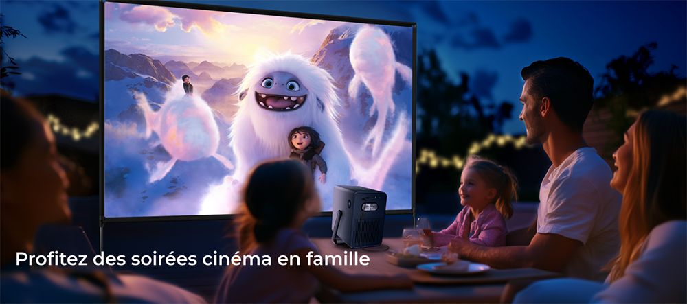 Ultimea Photon E-ALR 120 pouces Écran de projection avec support