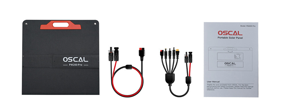 Blackview Oscal PowerMax 3600 Rugged Power Station + PM200 Pro 200W Solar Panel, 3600Wh to 57600Wh LiFePO4 Battery, 14 Outlets, 5 LED Light Modes, Morse Code Signal