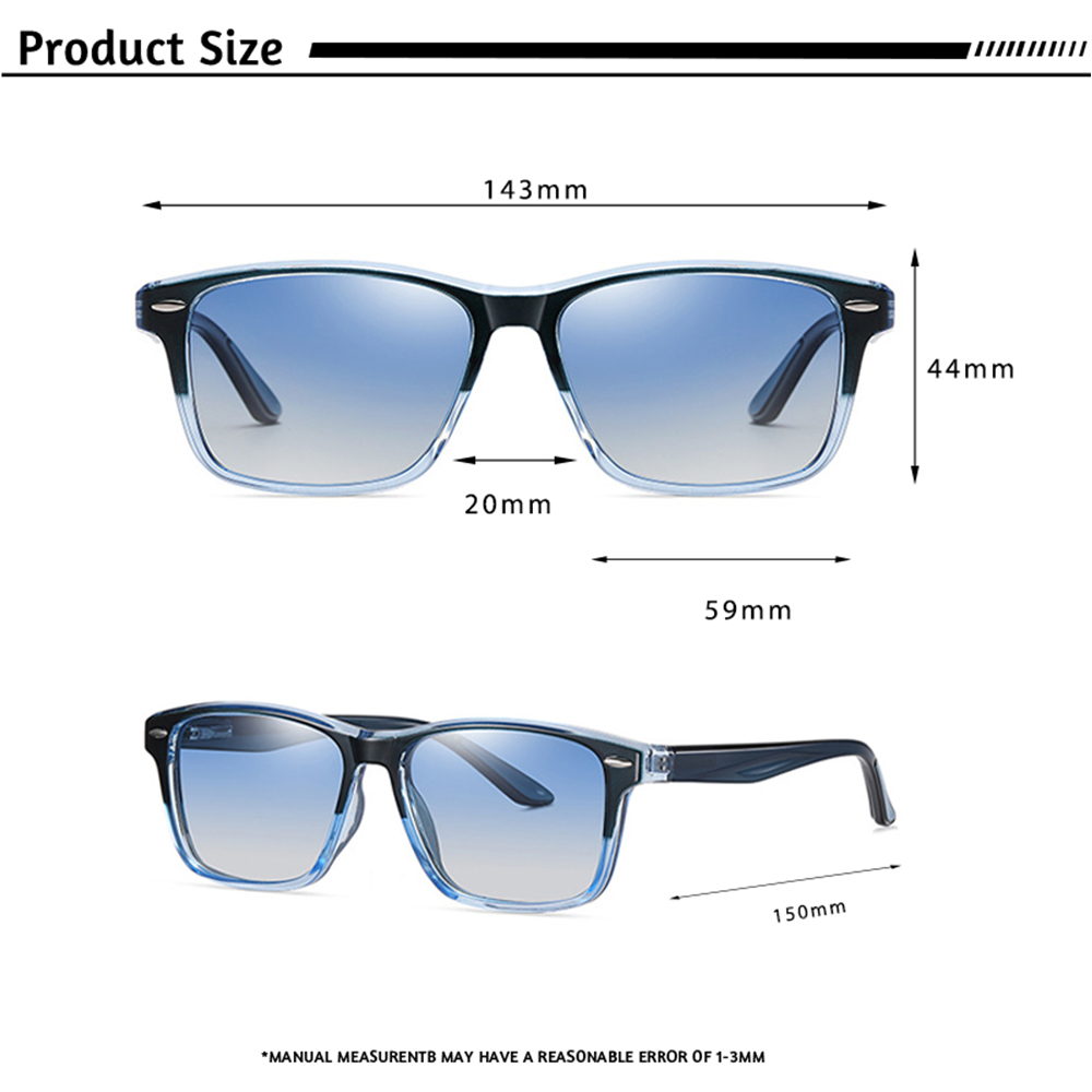 CATERSIDE K40041-C05 TR90 Polarized Sunglasses